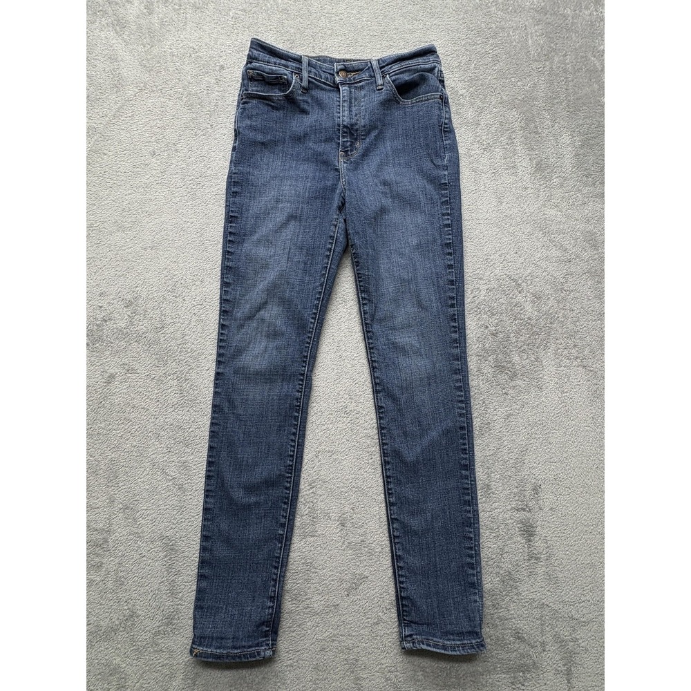 Levis 721 High Rise Skinny Jeans Womens 29 Blue‎ Denim Stretch Slim Fit Pants